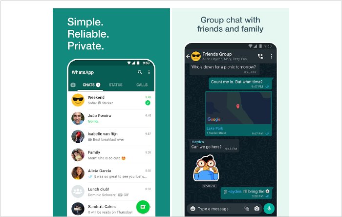 Features of WhatsApp