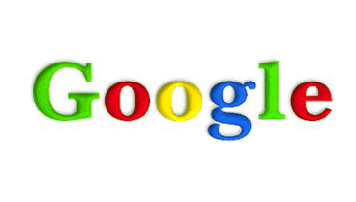 Old historic logo of Google