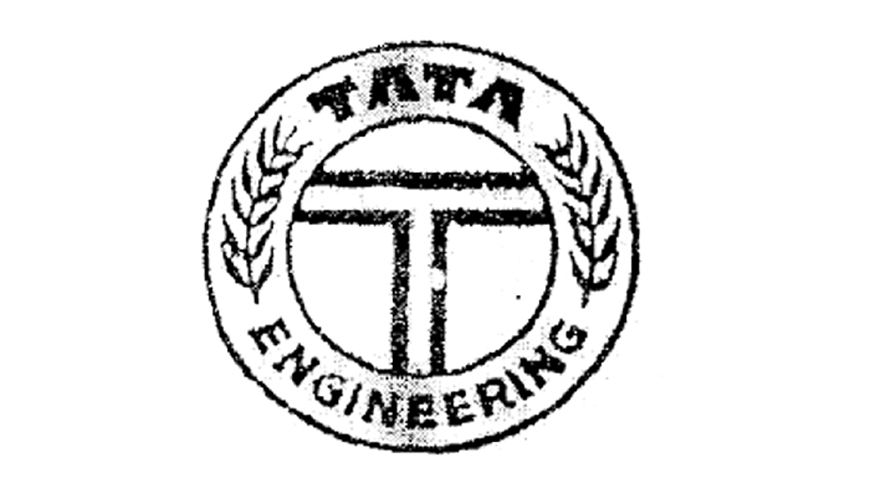 Old historic logo of Tata