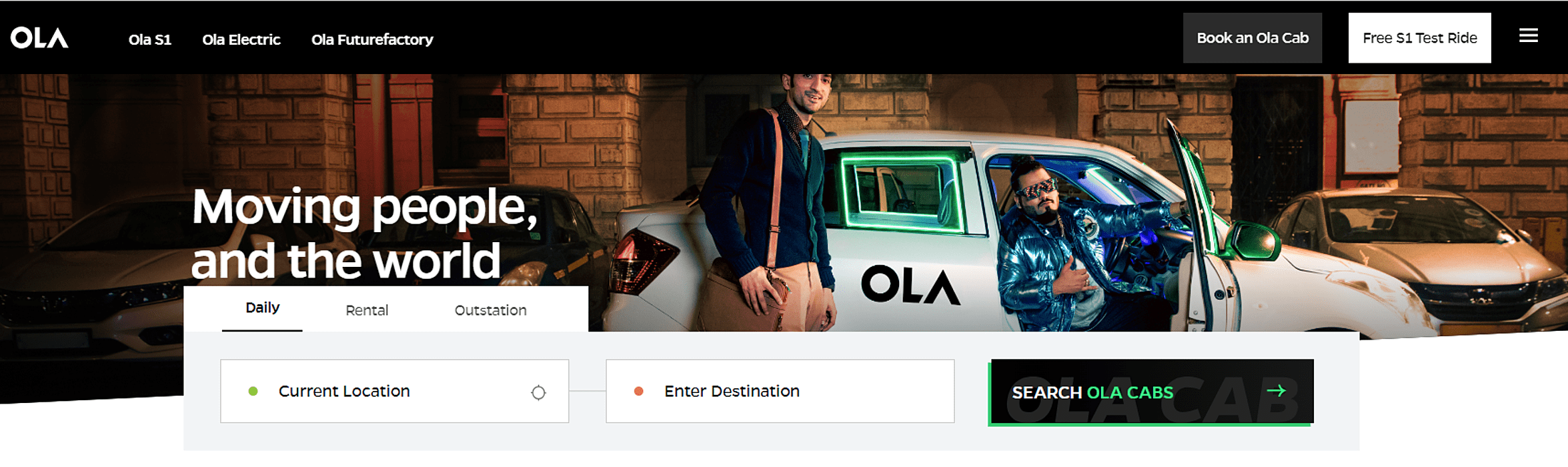 OLA - fastest growing startups