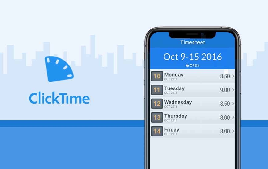 ClickTime Mobile: Tracking App That Employees Love