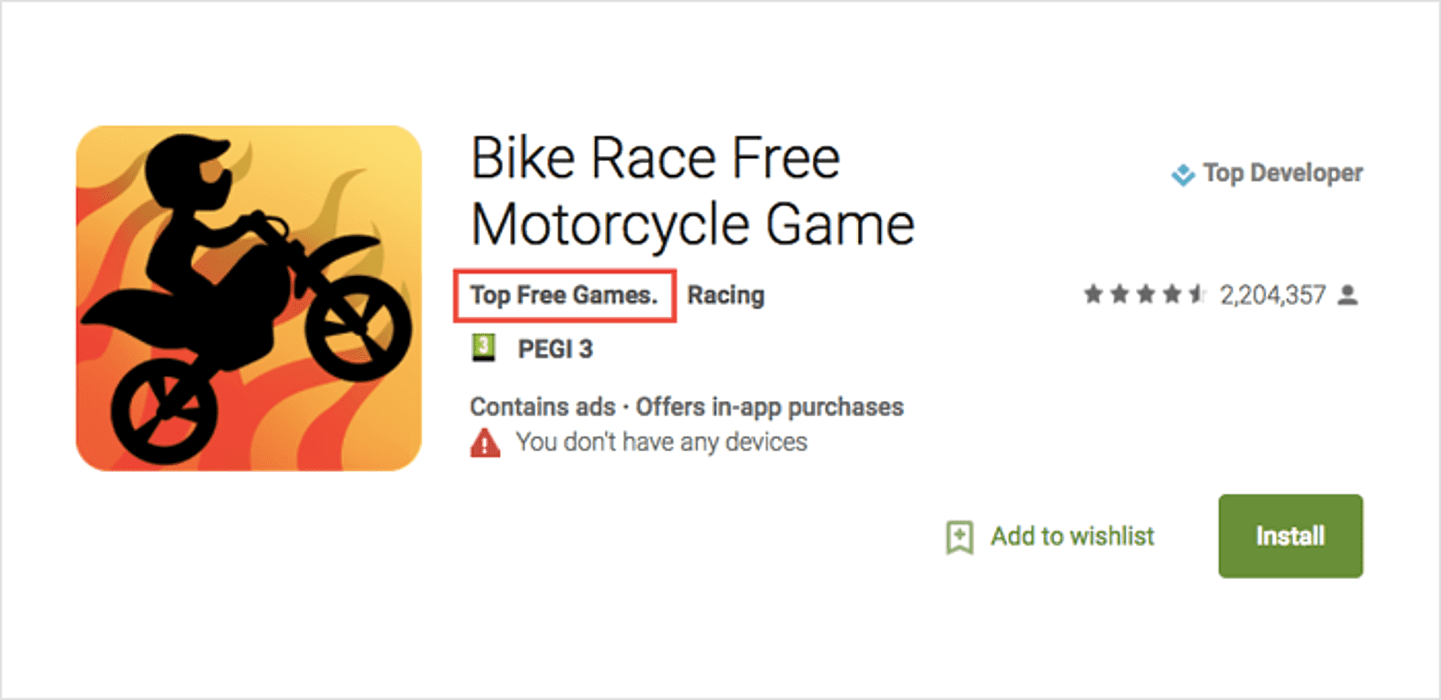 Motorcycle game