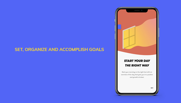 Set, Organize And Accomplish Goals